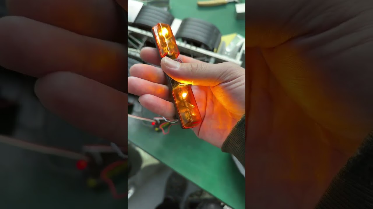 BIT-RC Rotating Beacon 4 Way 121mm Orange 1/14 - Wetronic