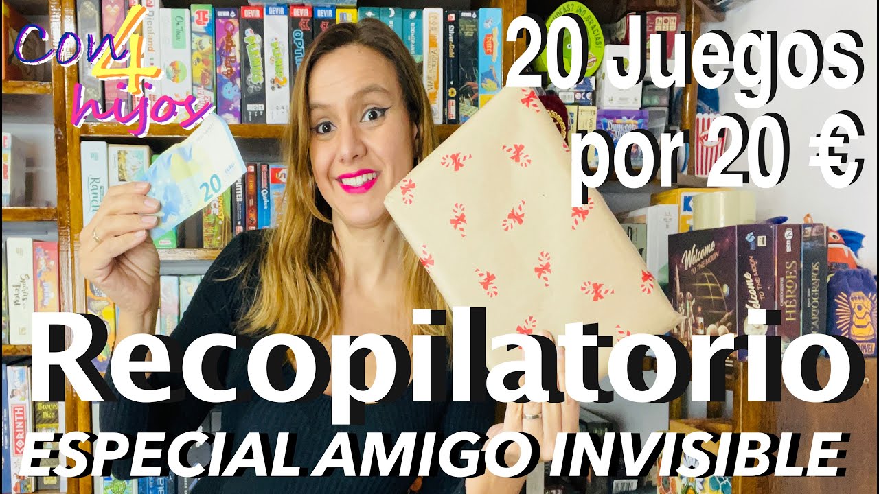 RECOPILATORIO 💰20 Juegos de mesa por 20€💰 - 🎁 ESPECIAL AMIGO INVISIBLE 🎁  (Volumen 2)