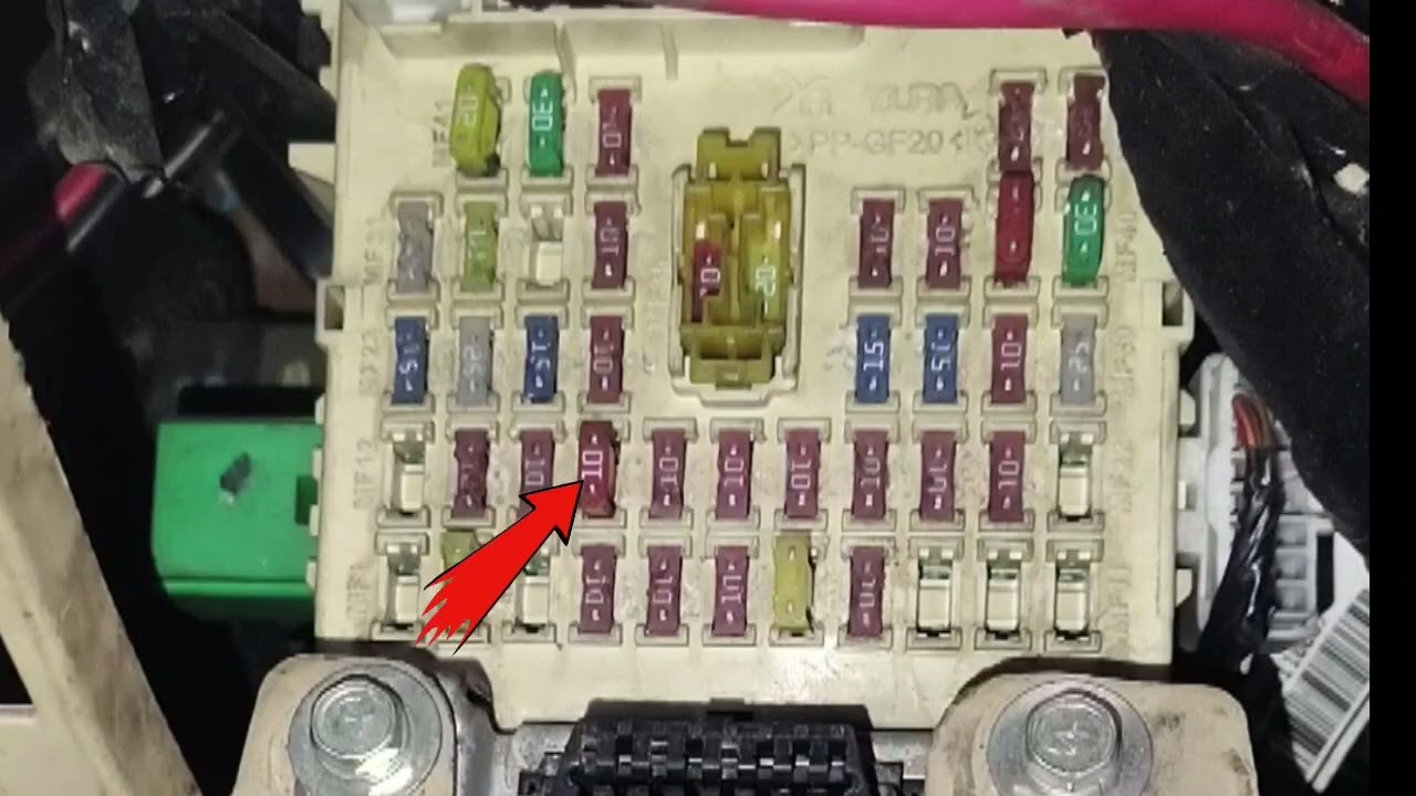 Hyundai Verna Cabin Fuse Box Details #fuse #fusion #mechanic #hyundai #car #relay 