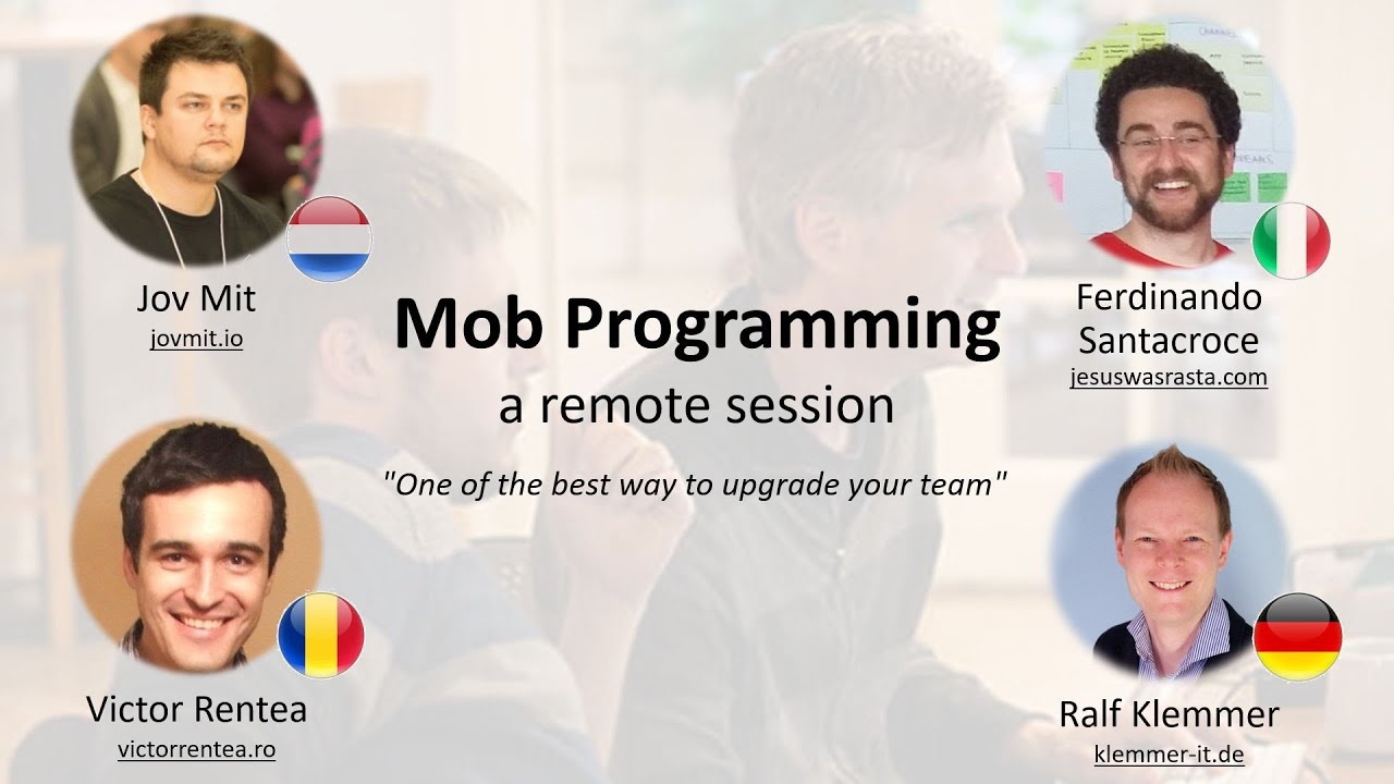 Mob Programming - a Remote Session