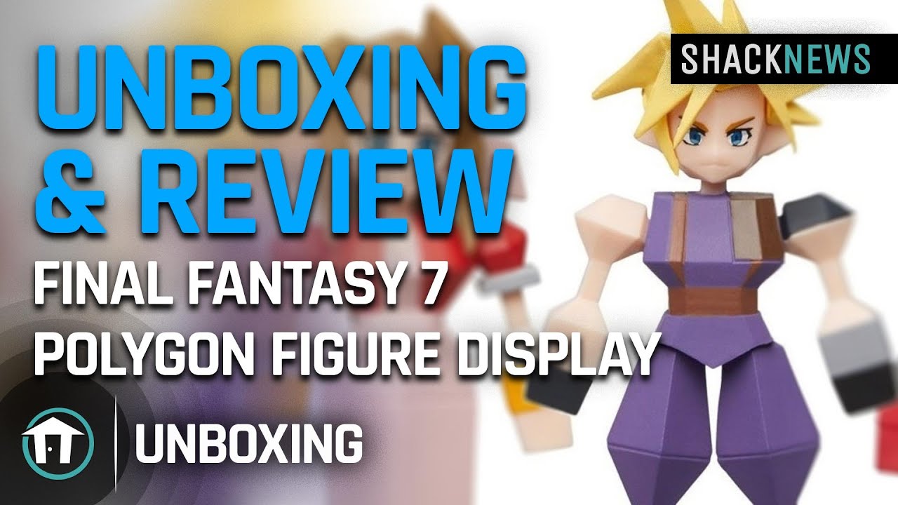 Unboxing & Review: FINAL FANTASY 7 Polygon Figure Display (Blind Box of 8)