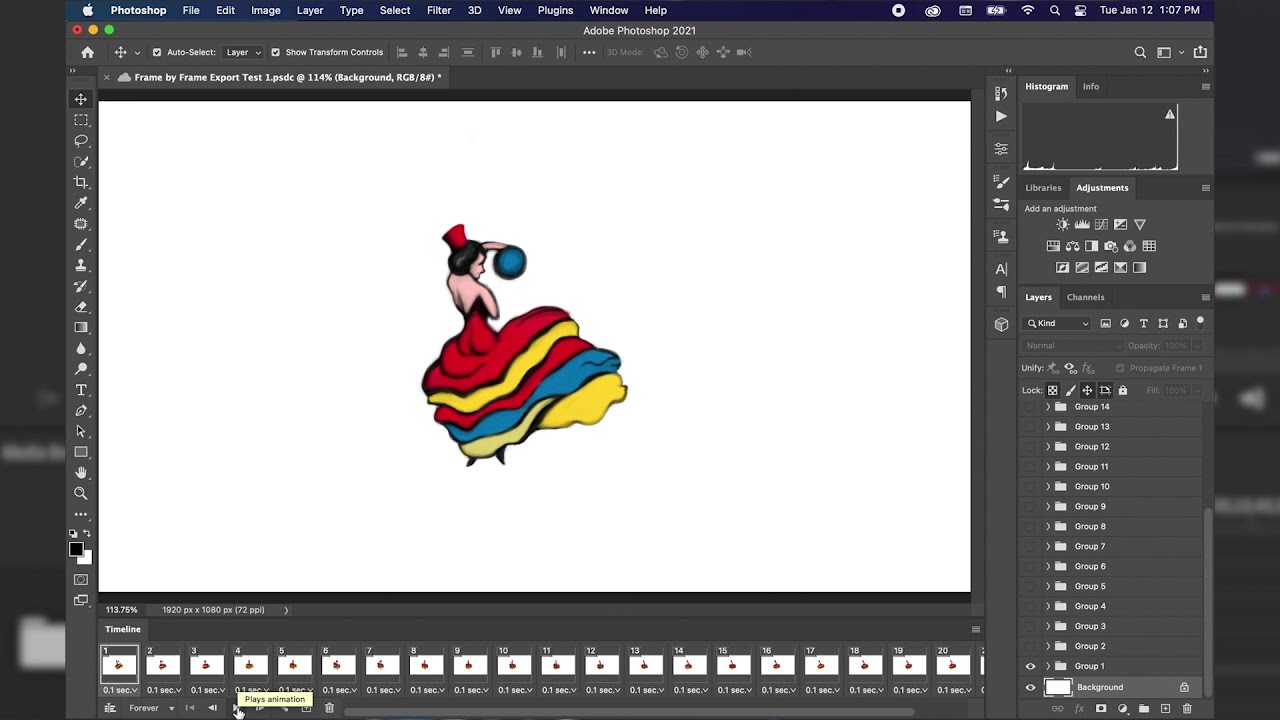 Photoshop Animation Tutorial: Exporting Your Animation to Video