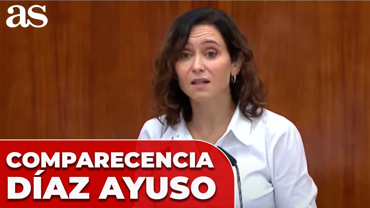 COMPARECENCIA COMPLETA de ISABEL DÍAZ AYUSO