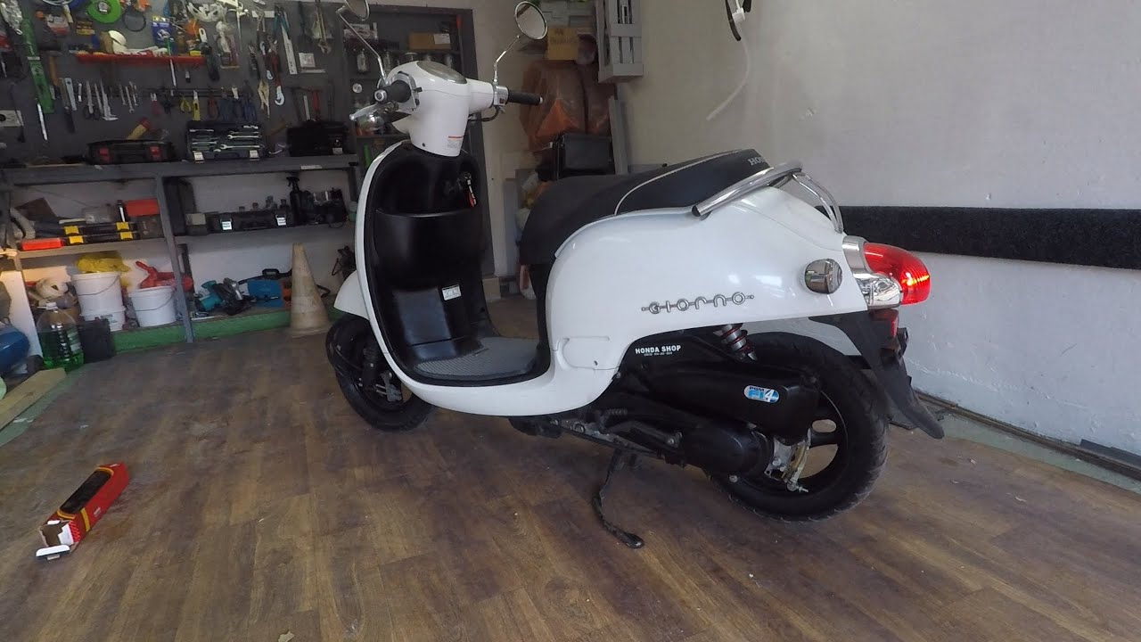 Honda Giorno AF-70: засада с воздушным фильтром