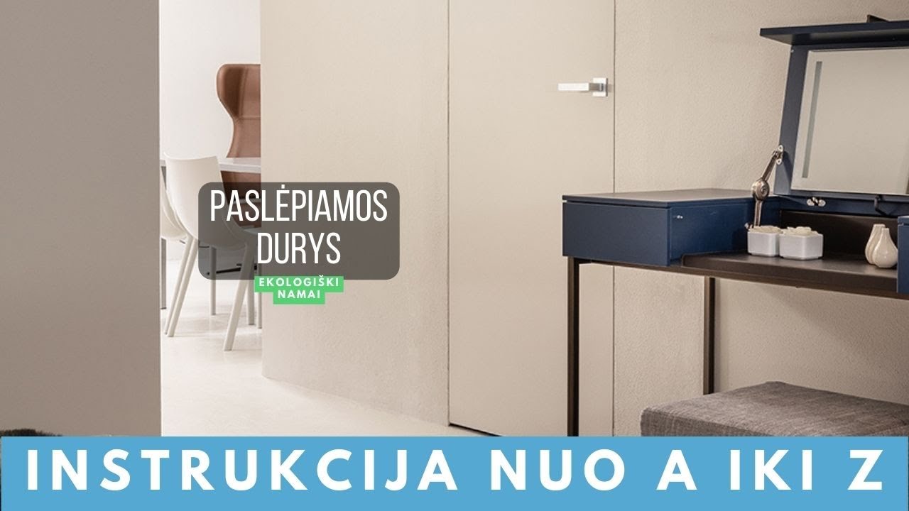 Karkasinis namas | Statyba žiemą #6. | Montuoju paslėptas duris