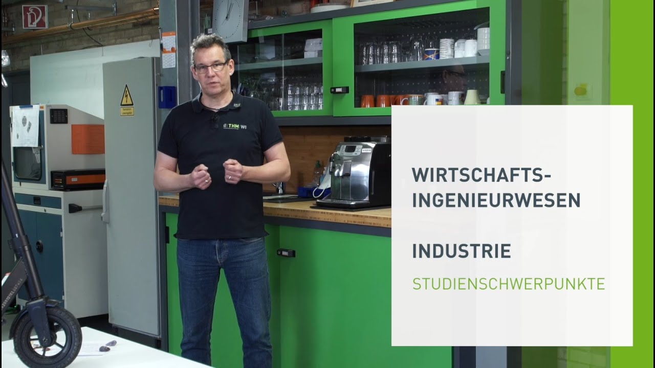 Wirtschaftsingenieurwesen - Industrie Schwerpunkte