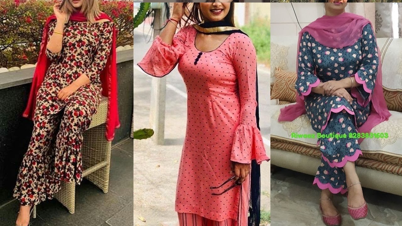 Printed Suit को कैसे Stylish बनाये || Printed Suit Designs || Printed Punjabi Suit Designs