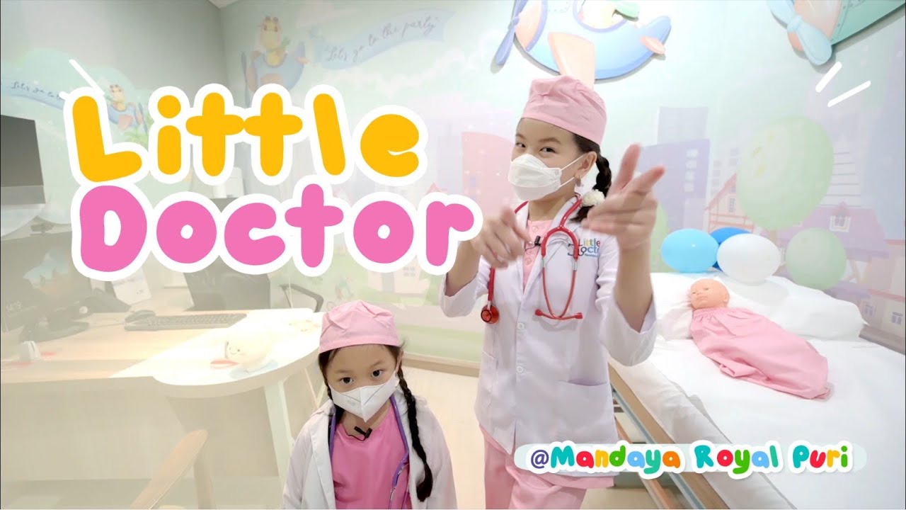 Dr. Max dan teman-teman memeriksa bayi yang lagi sakit dan bermain ke ruang bayi