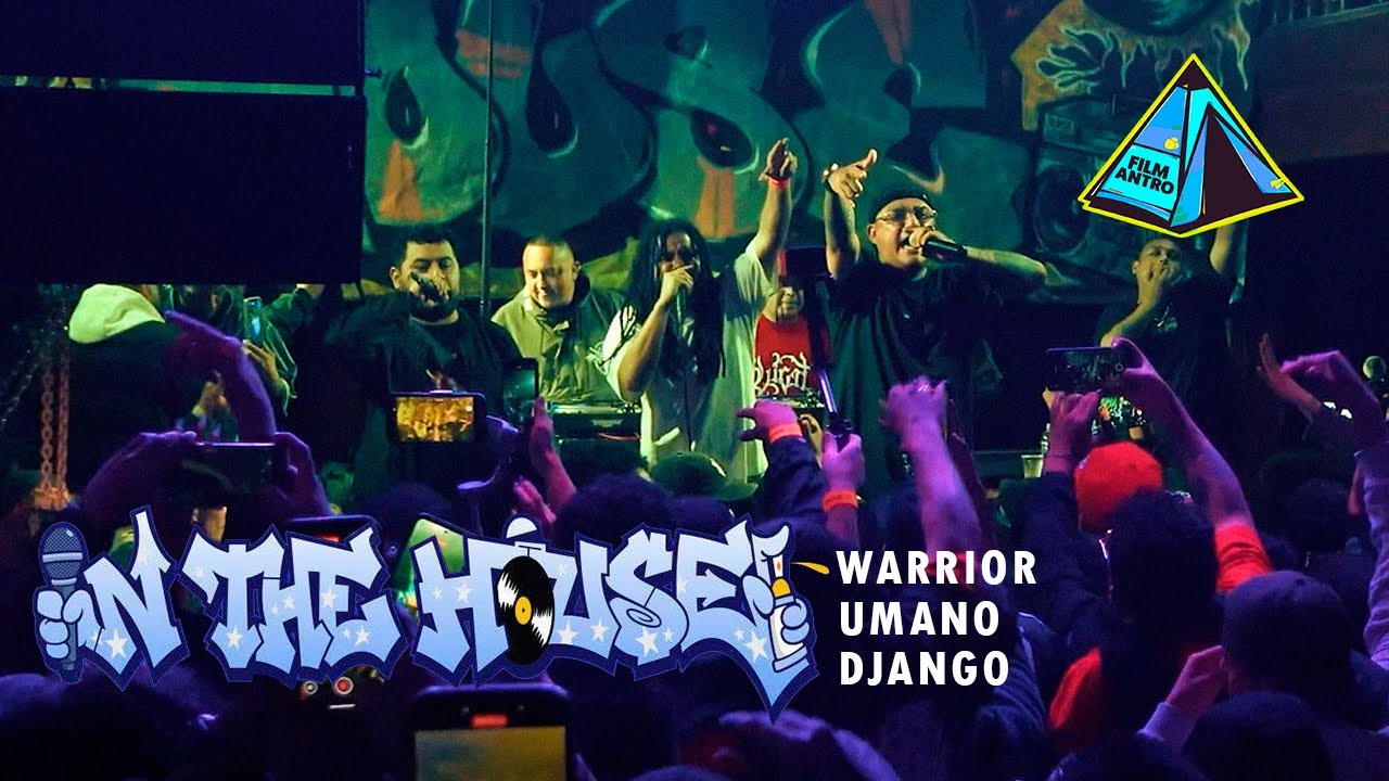 Warrior Rapper School , UMANO, DJANGO - Avanzaste mal  en vivo [IN THE HOUSE 12] Filmantro