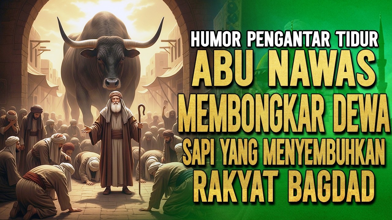 Kecerdikan Abu Nawas Mengungkap Misteri Sapi Dewa || kisah abu nawas pengatar tidur