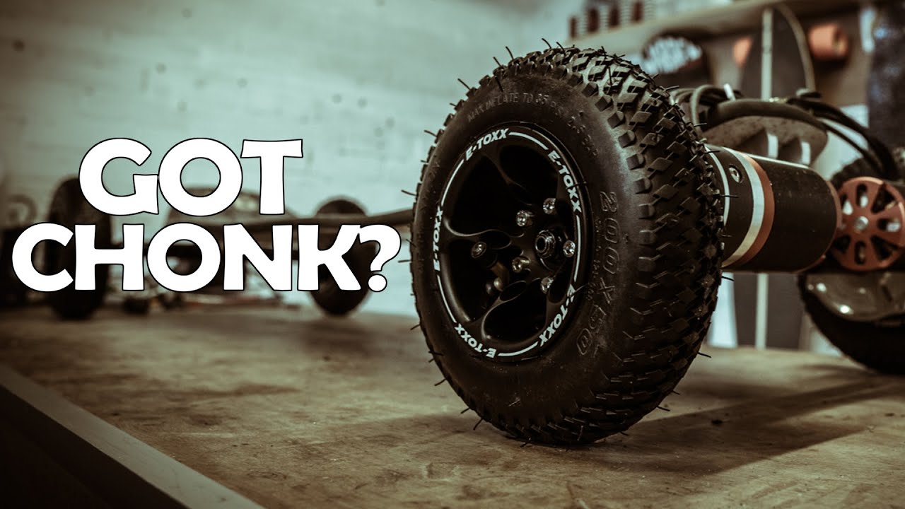 *WIDE* ESK8 wheels - E-toxx hubs!
