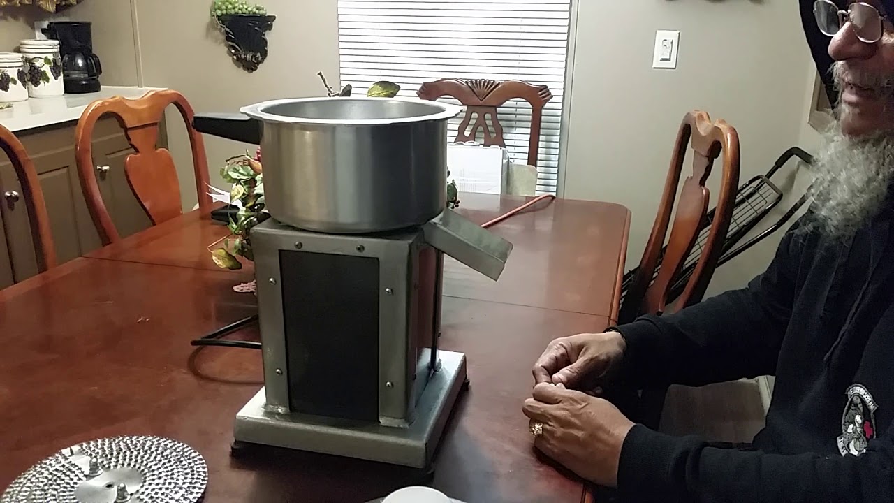 Maquina de guayar verdura disponible para la venta