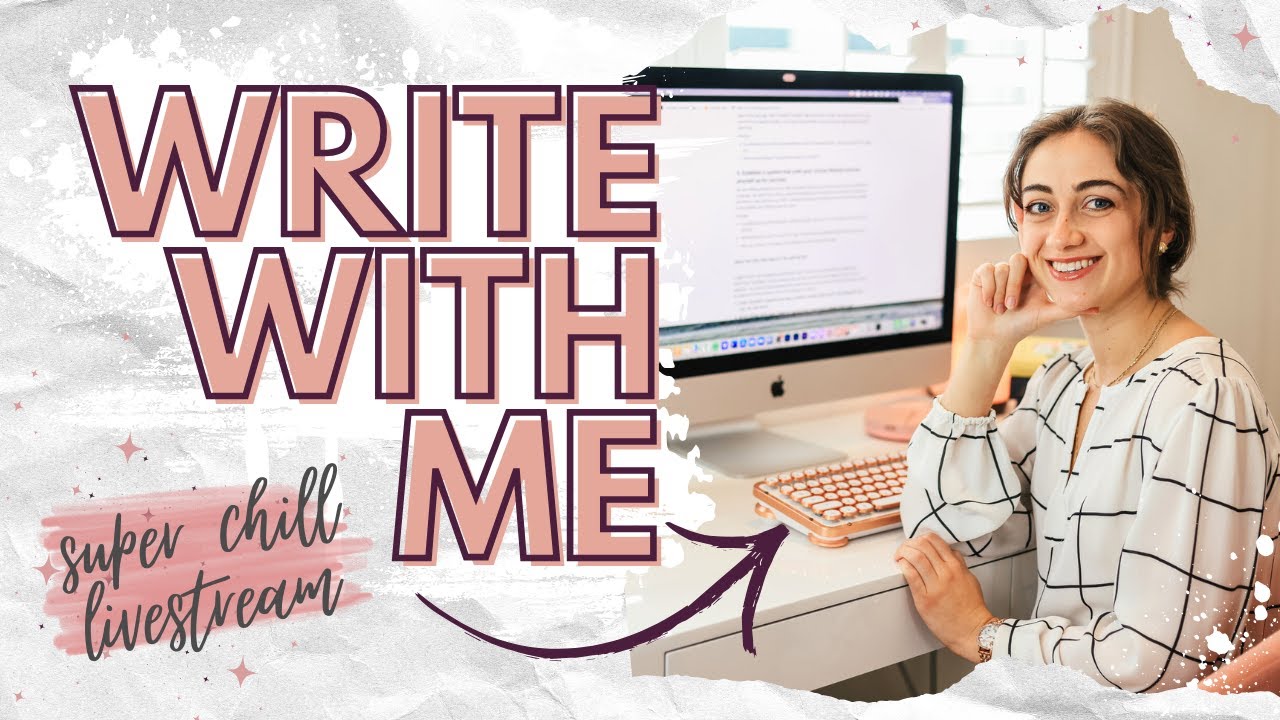 Write With Me LIVESTREAM ✍️✨ super chill writing session