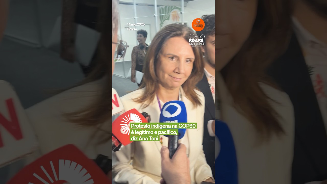 🗣 Protesto ind&iacute;gena na COP30 &eacute; leg&iacute;timo e pac&iacute;fico, diz Ana Toni