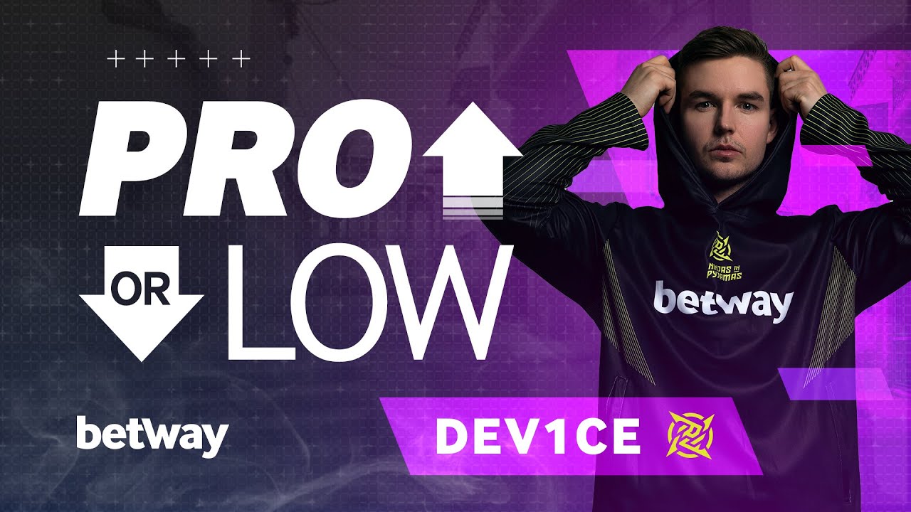 NIP Dev1ce играет Pro или Low