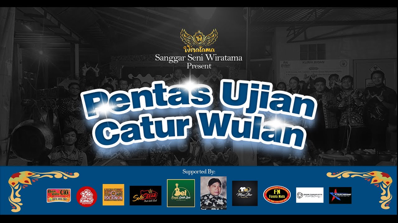 Pentas Ujian Catur Wulan Sanggar Seni Wiratama Surakarta Praktik Pedalangan