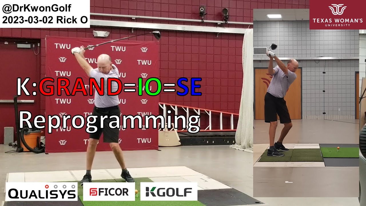 2023-03-02 Reprogramming: Rick O (61 yo) on DrKwonGolf