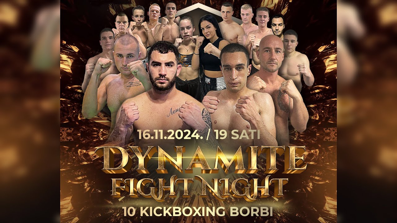 DYNAMITE FIGHT NIGHT 2024. / Kastav, 16.11.2024.