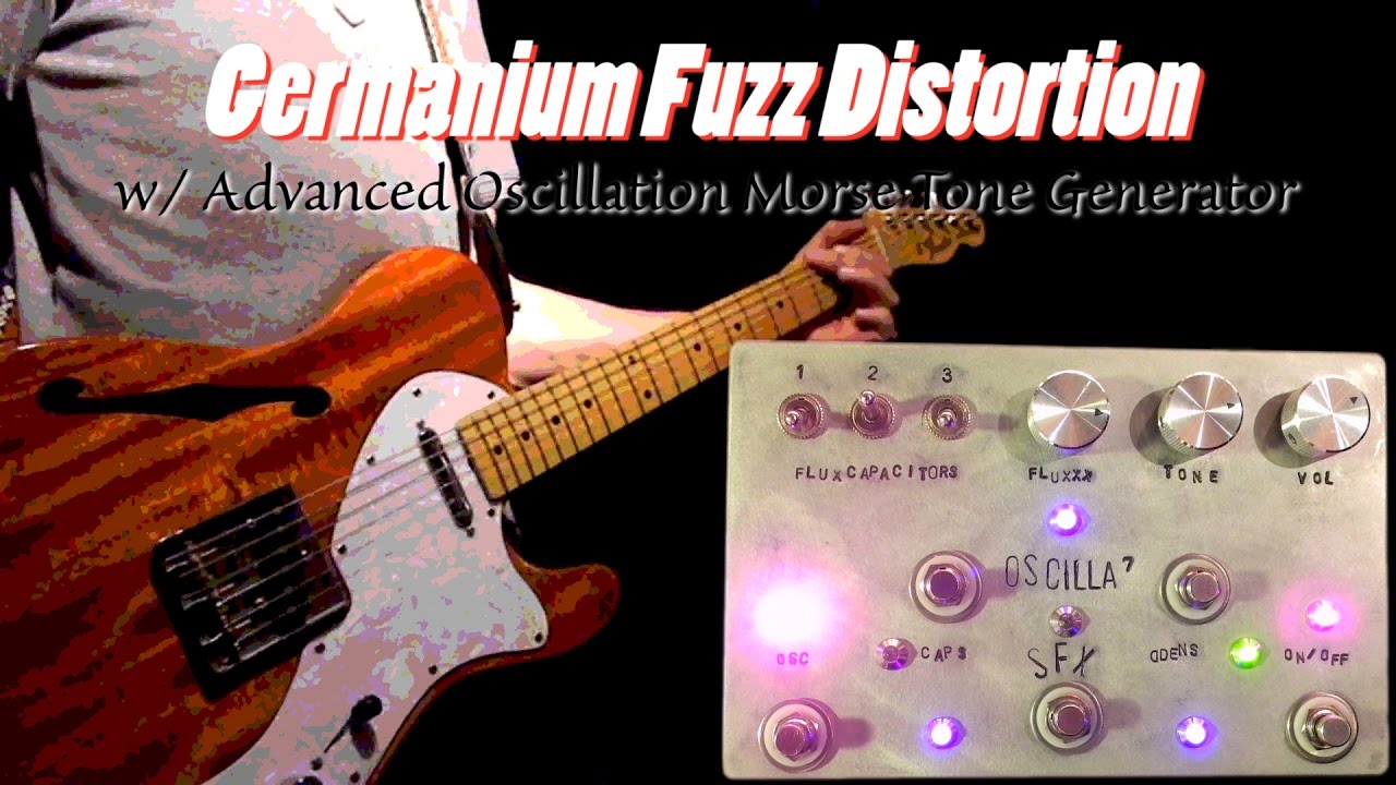Gugu Flux Oscilla 7 Germanium Fuzz Noise Machine