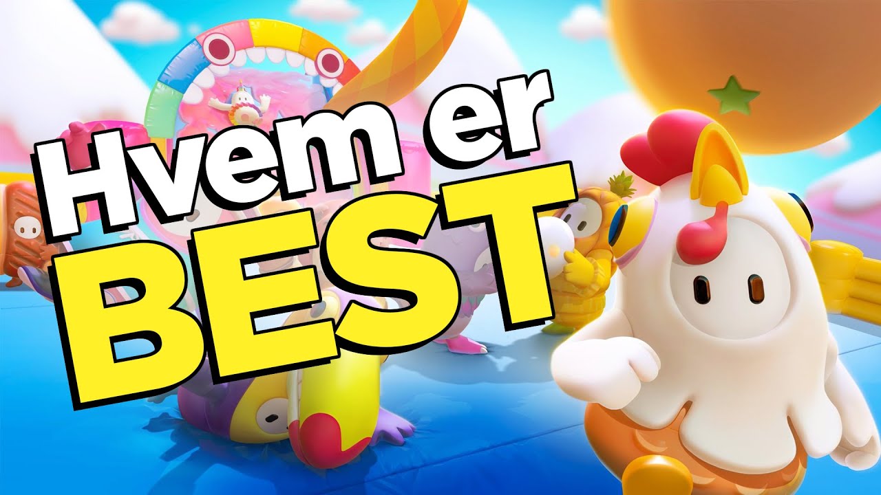 DUELL - Hvem er best i Fall Guys?