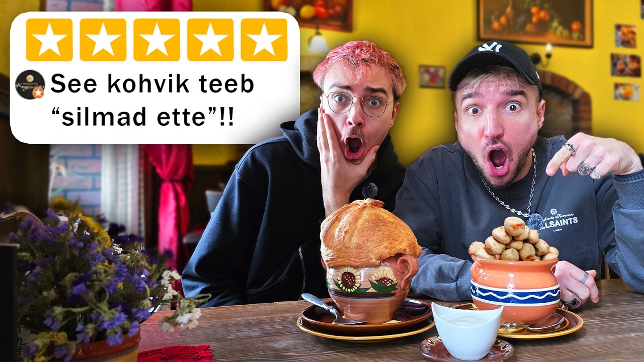Eesti HALVIM Ja PARIM Pelmeen?! (Google Hinnangud 18)