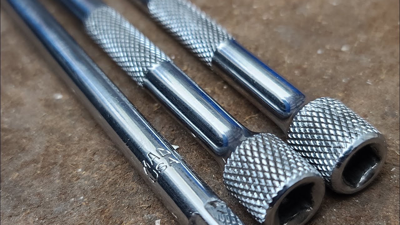 MAC Tools Double Knurled 1/4