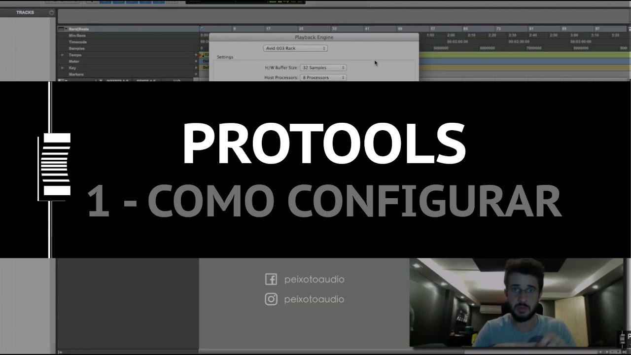 Protools #1 - Primeiros passos - Como configurar