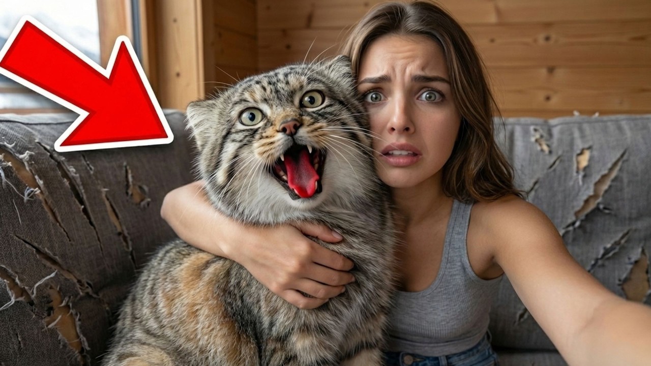I Rescued a Freezing Manul Cat… One Year Later, He Took Over My House