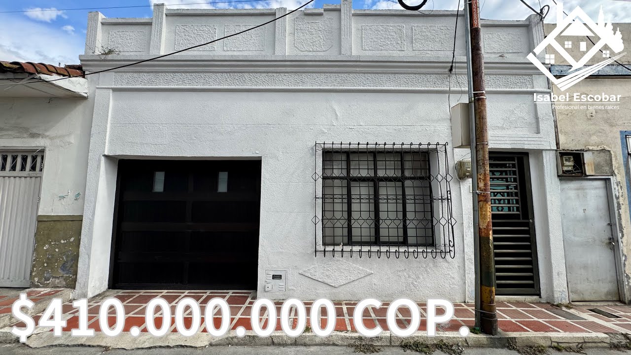 Amplia casa de un piso en venta - Barrio Nuevo Palmira Valle del Cauca Colombia