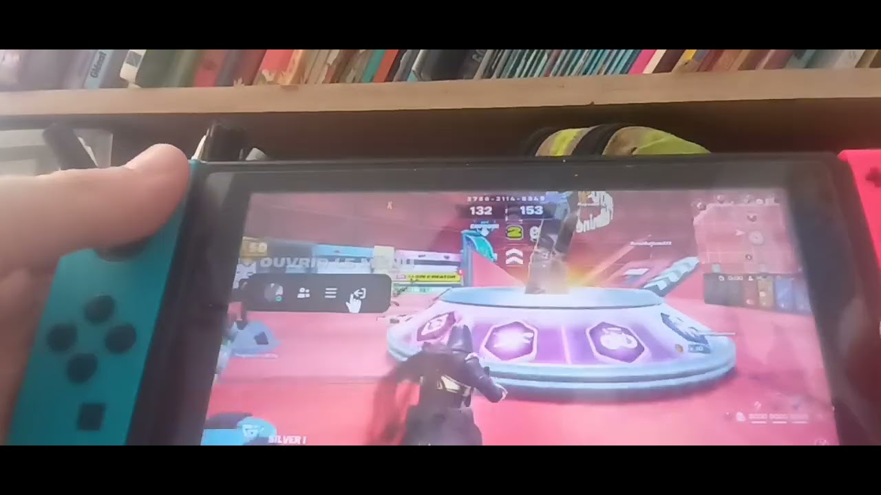 Je joue à fortnite 