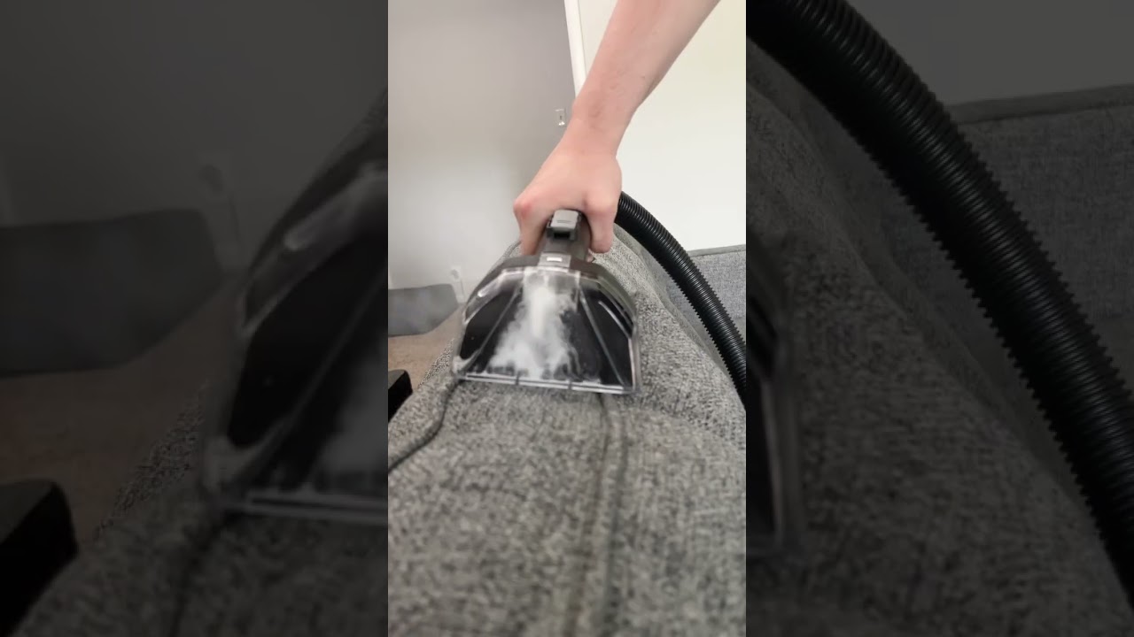 Little Green&reg; HydroSteam&reg; Pet is the cleaning machine your couch needs.
