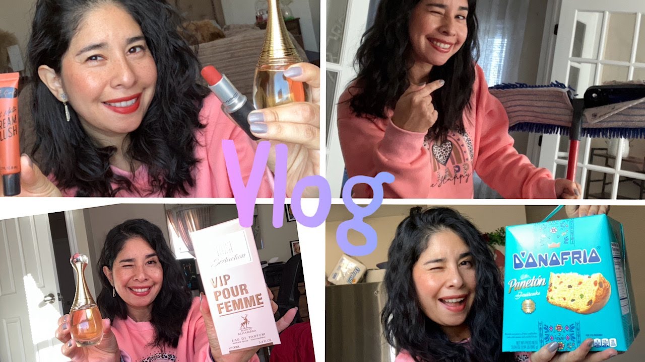 VLOGMAS 2: AMAZON HAUL, COMPRAS EN EL SUPER , PROBAMOS PERFUME DIOR J'ADORE INFINISSIME Y VIP ROSE