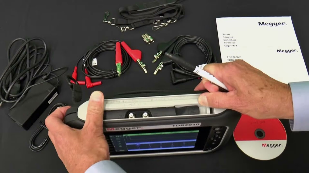 Megger TDR2010: What’s In The Box And Product Features