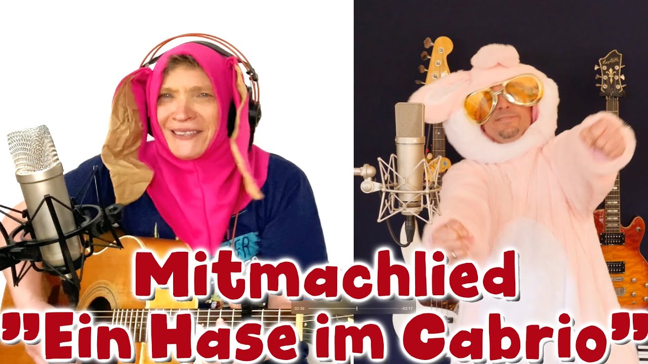Kinderlied ♫ Ein Hase im Cabrio ♫ Suli Puschban feat. DONIKKL ♫  Kinderlieder ♫ Musik Kinder Videos
