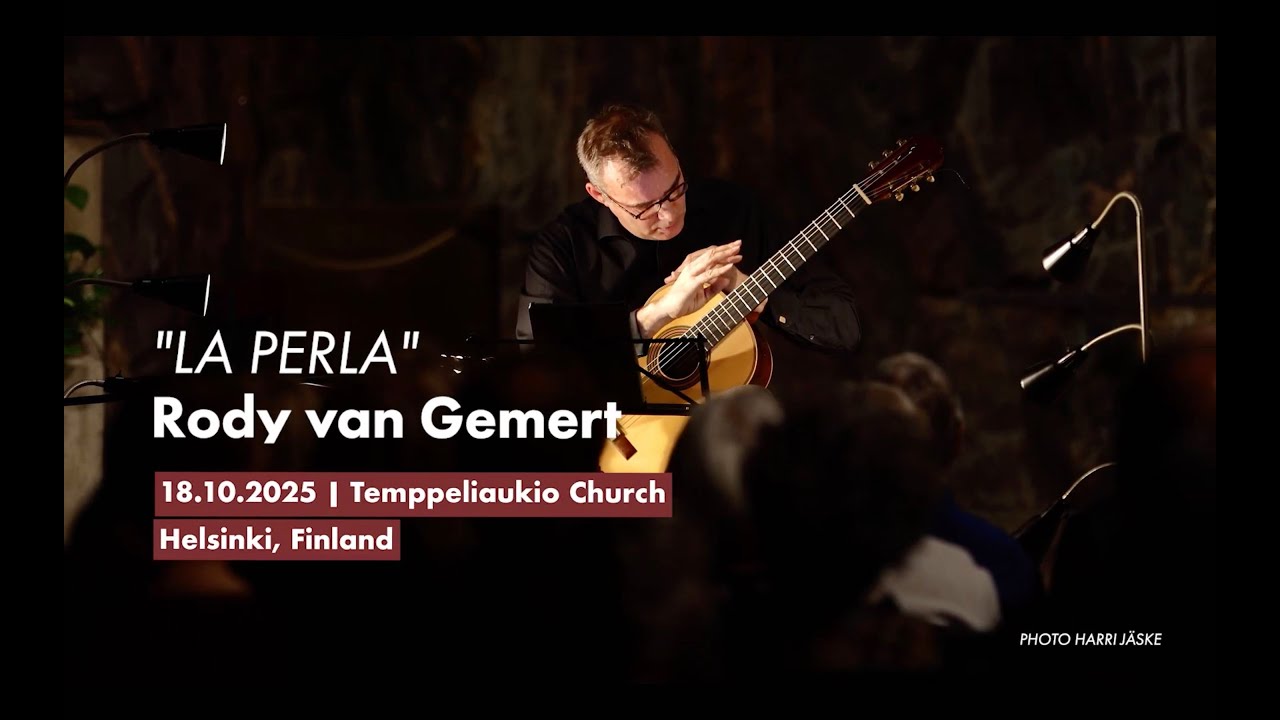 The 'La Perla' concert - Rody van Gemert plays the Antonio de Torres SE 30 guitar from 1882