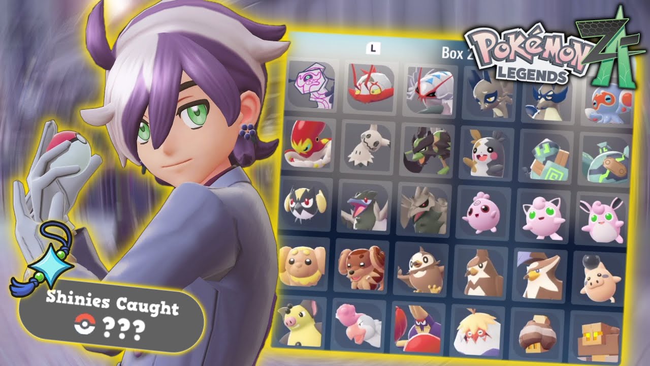 В Pokemon Legends Za слишком легко получить блестящего покемона из DLC.
