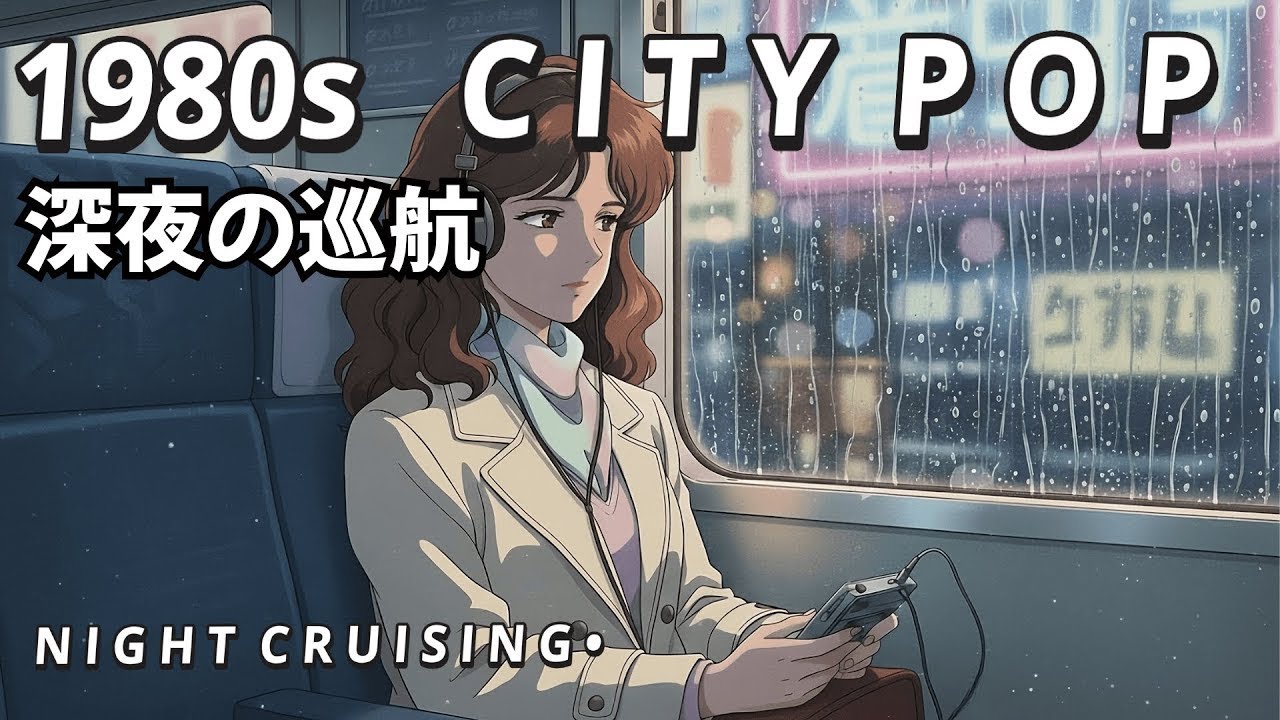 80'S JAPANESE CITY POP - N I G H T   C R U I S I N G • 深夜の巡航 🎧🌃