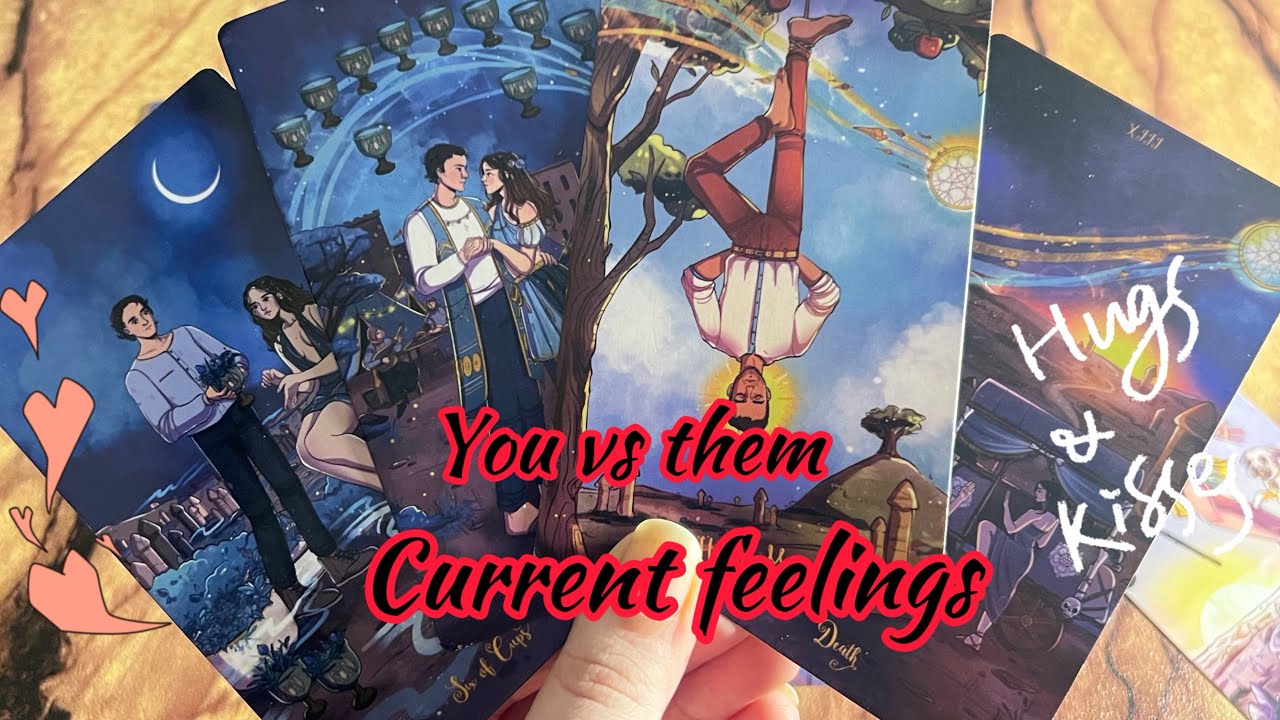 Person on your mind: Current feelings🥰 You vs them💕Hindi tarot card reading | love