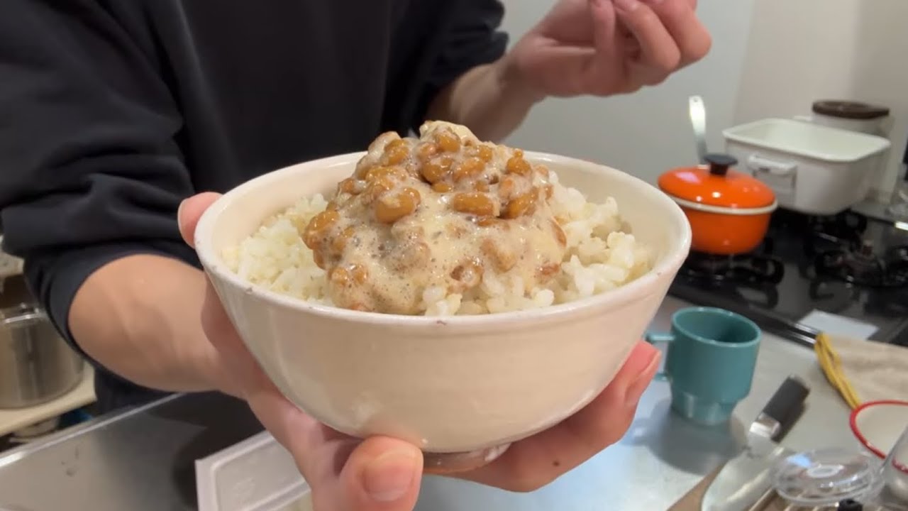 Natto! This is Japanese Breakfast | Daily Life in Japan