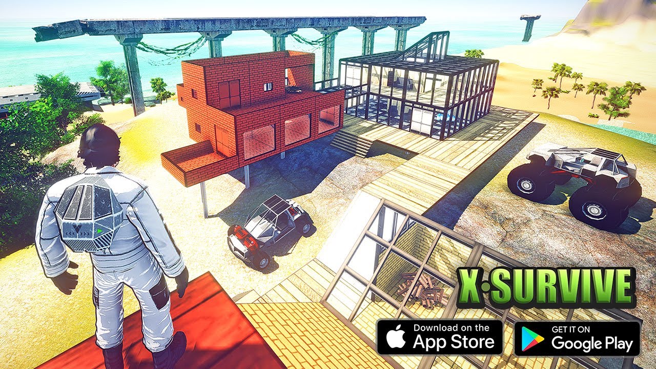 X Survive: Building Sandbox / Creative Open World Crafting & Building / FREE iOS & Android Games
