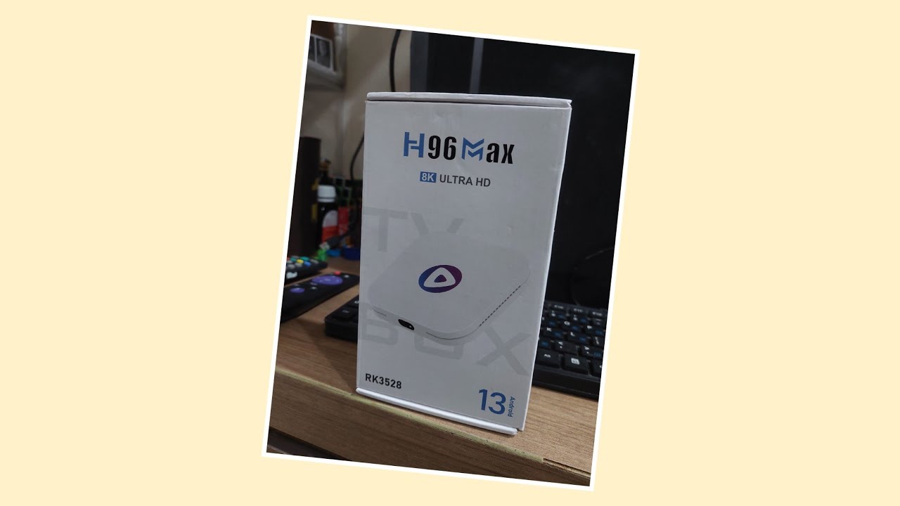 Unboxing Tv Android Box H96Max .. Mungil
