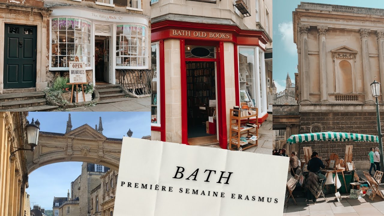 Première semaine à BATH - ERASMUS ANGLETERRE (voyage, test covid, visite...)