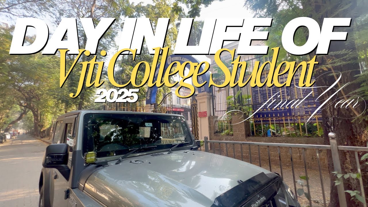 A Day in My Life | Final Year VJTI Student, Gym, Studies & Catching Up| Nitin Dhiman