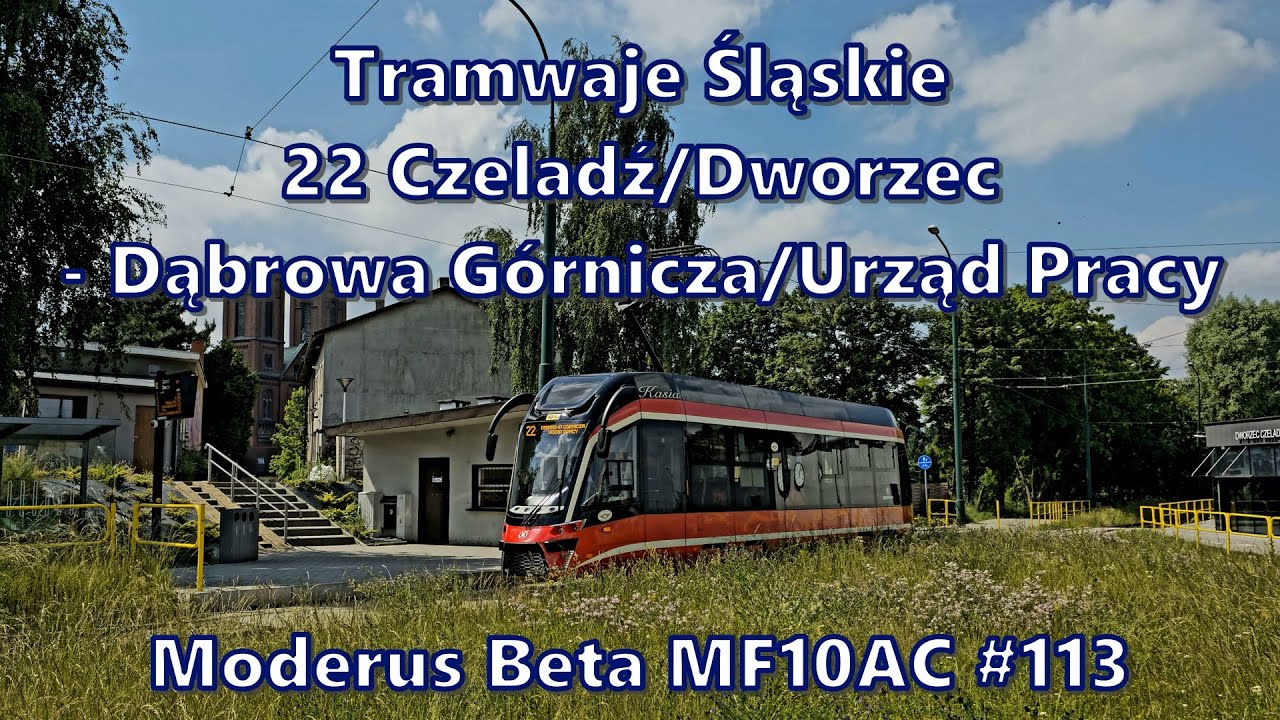 Tramwaje Śląskie - linia 22, Moderus Beta MF10AC #1013