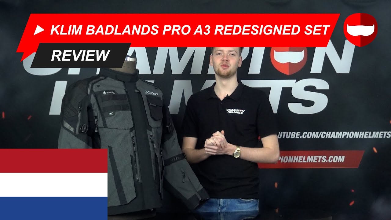 Klim Badlands Pro A3 Redesigned Set - Review - ChampionHelmets.com