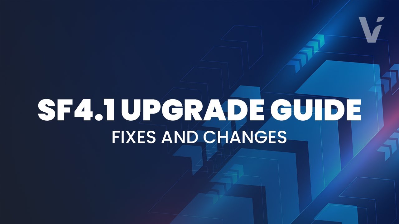 SF4.1 Upgrade Guide Part 1 - Fixes and Changes (SF4.0 to 4.1)