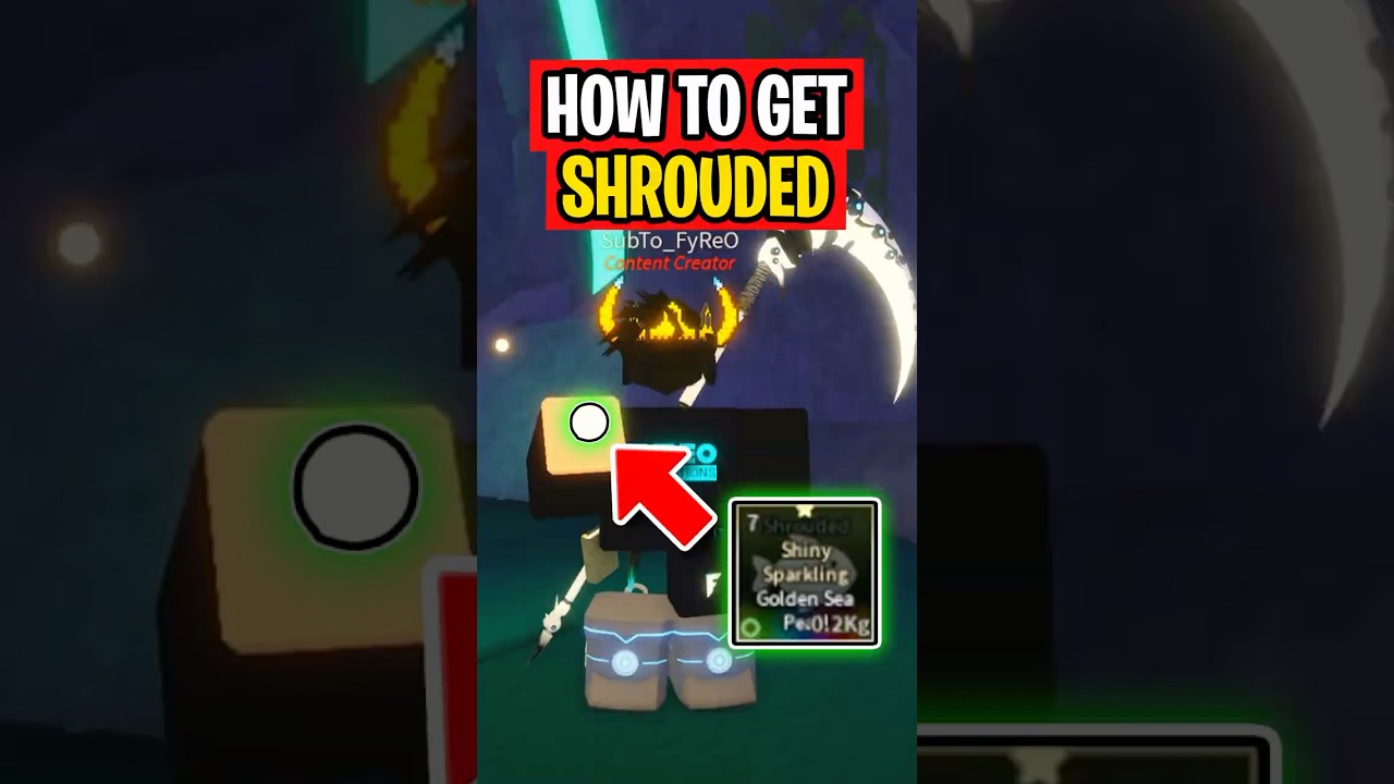 BEST WAY To Get SHROUDED MUTATION In Roblox Fisch