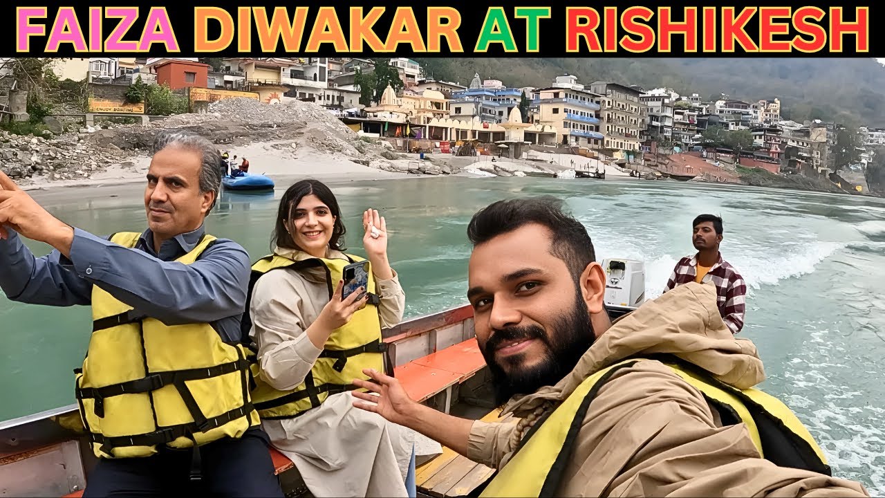 Faiza Ko Diwakar Ne Karaye Rishikesh Ke Darshan #faiza #diwakar #indianspyunrevealed #lovestory
