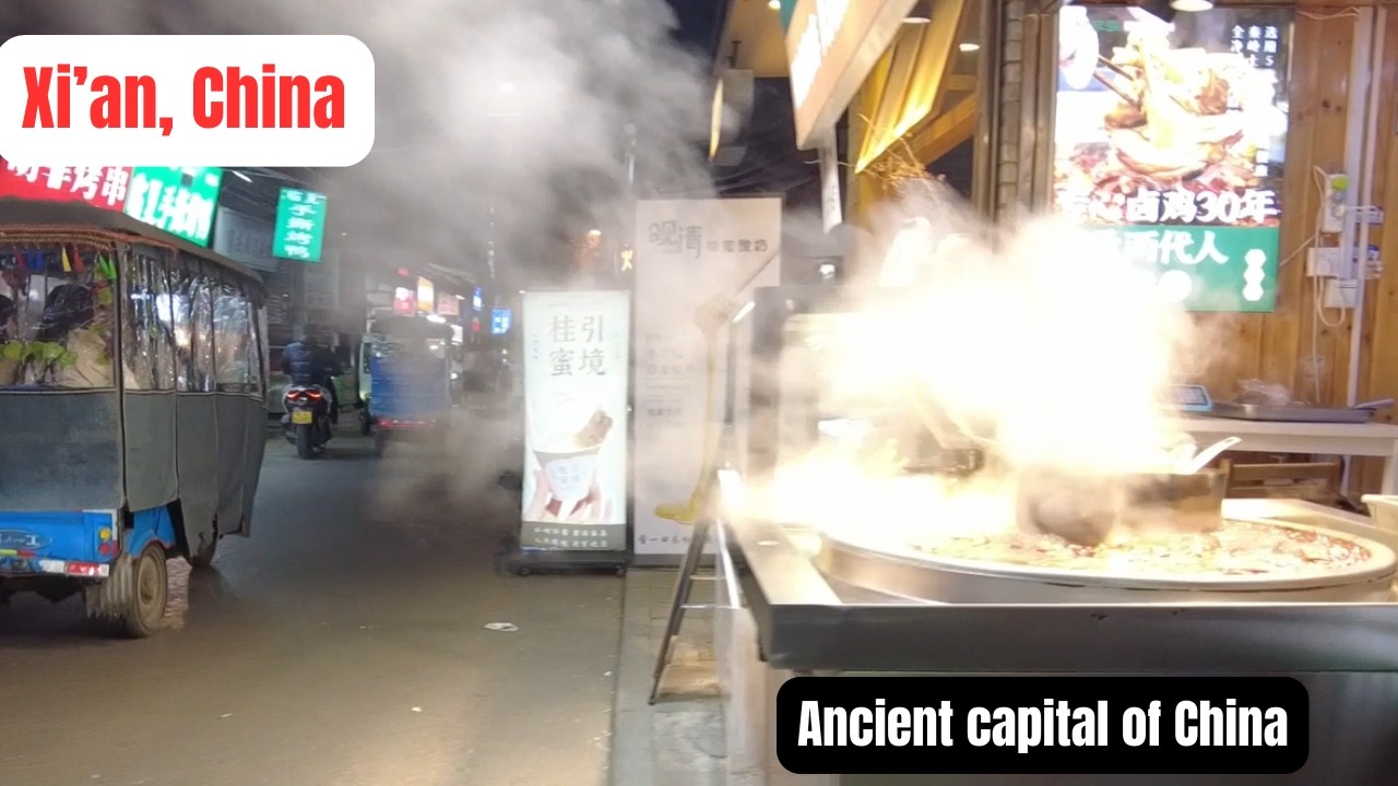 China Walking Tour Xian Muslim Quarter | Terracotta Army