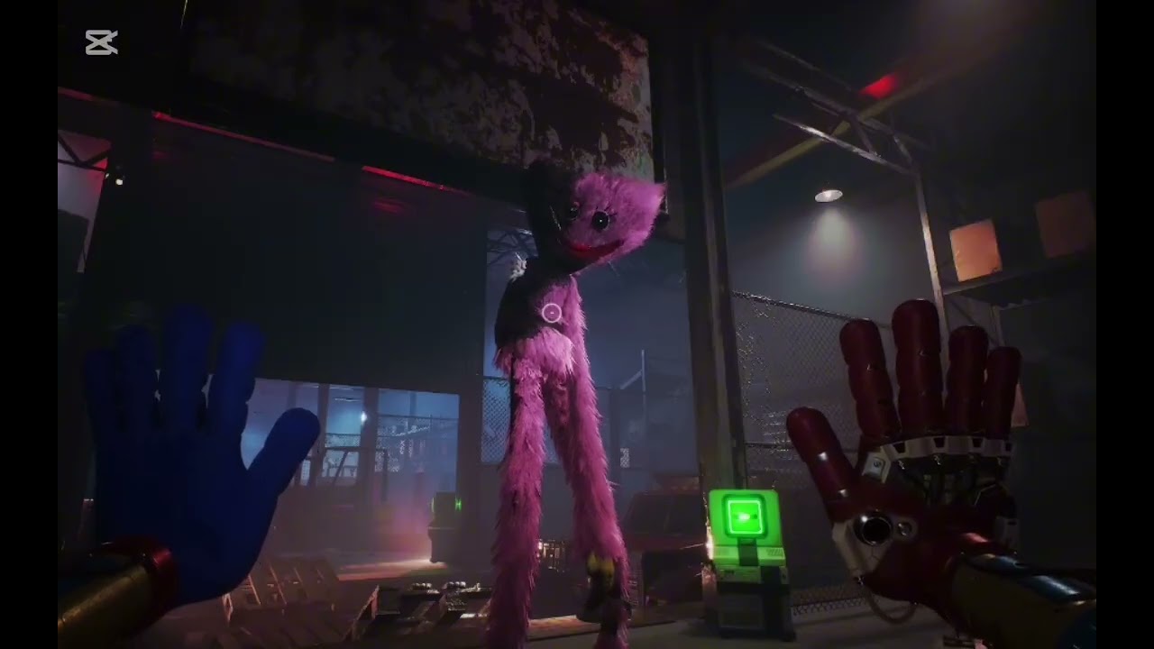 Poppy playtime chapter 5 (Fanmade gameplay#3)Can kissy missy stopped Huggy Wuggy🔥